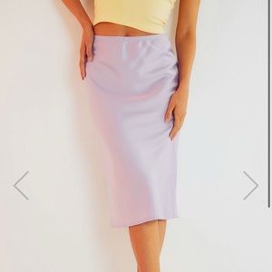 PEPPERMAYO Lilac Skirt - UK8 / US4 (Slip Style)